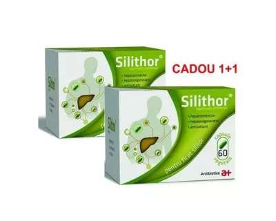 SILITHOR 60 CAPS 1+1 GRATIS ANTIBIOTICE SA