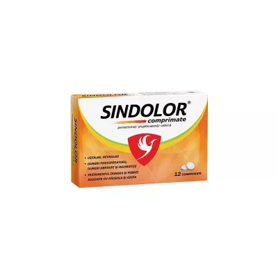 SINDOLOR x 12 COMPR. 250mg/150mg/50mg S C FITERMAN PHARMA