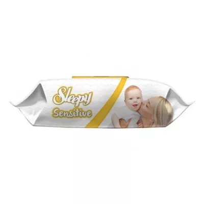 SLEEPY SENZITIVE SERVETELE UMEDE 70BUC