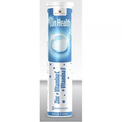 SUN HEALTH ZINC+C+E X 20 CP.EFF.