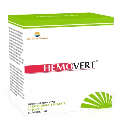 SUN WAVE HEMOVERT 15 CP FILM + 15 PL