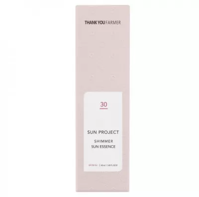 THANK YOU FARMER CREMA DE PROTECTIE SOLARA SHIMMER SUN ESSENCE SPF 30