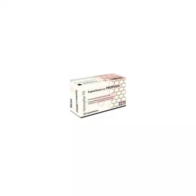 TIS HEMOPLOP SUPOZITOARE CU PROPOLIS 10BUC
