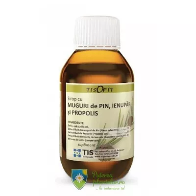 TISOFIT SIROP CU MUGURI DE PIN, IENUPAR SI PROPOLIS