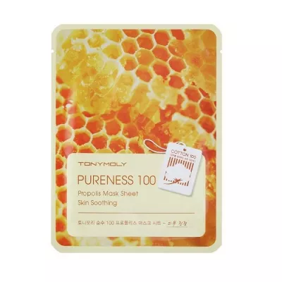 TONYMOLY MASCA CU EFECT CALMANT CU PROPOLIS  PURENESS