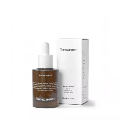 TRANSPARENT LAB SERUM ANTI-AGING CU VITAMINA C, 30 mL