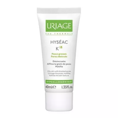 URIAGE HYSEAC K18 CREMA IMPOTRIVA LEZIUNILOR ACNEICE 40 ML
