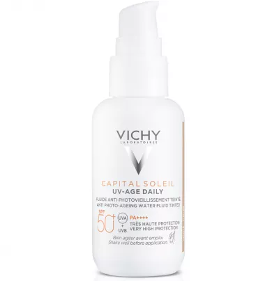 VICHY CAPITAL SOLEIL UV-AGE DAILY TINTED SPF 50 FLUID COLORAT 40 ML