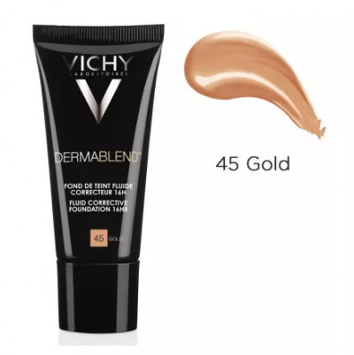 VICHY DERMABLEND FOND DE TEN FLUID NR 45 30ML