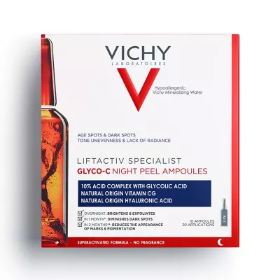 VICHY LIFTACTIV SPECIALIST GLYCO-C PENTRU EXFOLIERE NOCTURNA 10 FIOLE