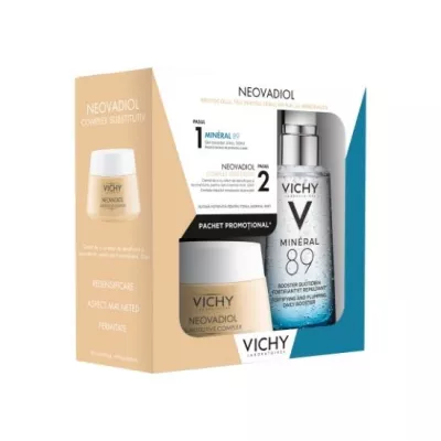 VICHY PROMO NEOVADIOL CREMA ZI PS 50ML + MINERAL 89 GEL BOOSTER 50ML
