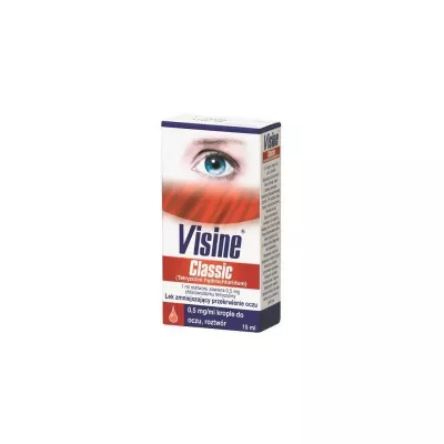VISINE CLASSIC 0,5 mg/ml x 1 PICATURI OFT., SOL. 0,5mg/ml MCNEIL HEALTHCARE I