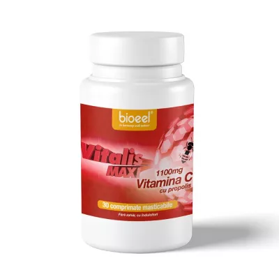 VITALIS MAXI VITAMINA C 1100MG CU PROPOLIS X 30 CP