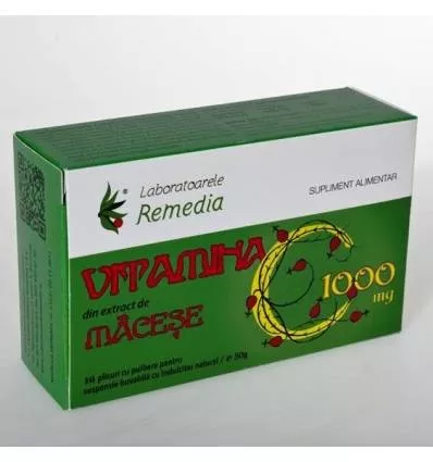 VITAMINA C NATURALA MACESE 100MGPULB X 10PL