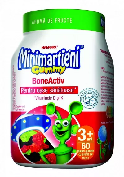 WALMARK MINIMARTIENI GUMMY BONEACTIV 60 CP