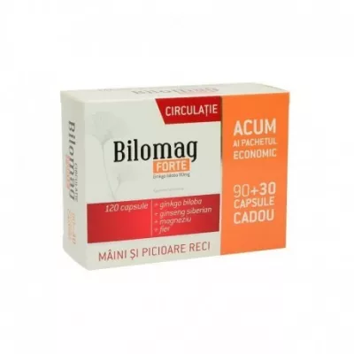 ZDROVIT BILOMAG FORTE CIRCULATIE 90CAPS CADOU 30CAPS
