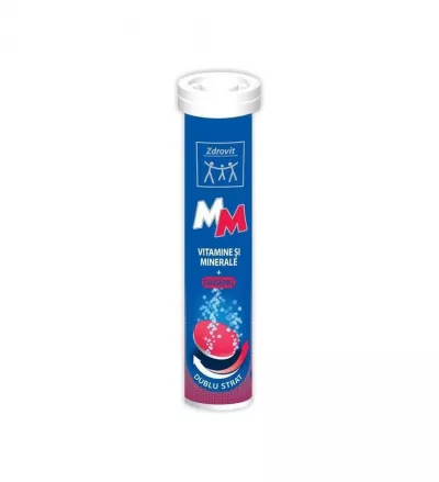 ZDROVIT MULTIVITAMINE SI MINERALE+GINSENG 24 CP EFF