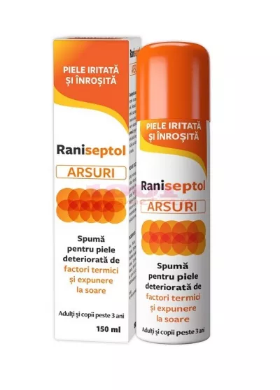 ZDROVIT RANISEPTOL SPUMA ARSURI 150 ML