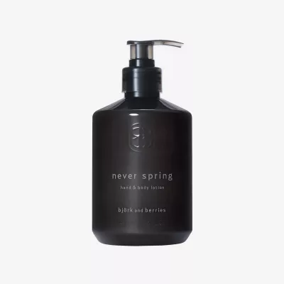 NEVER SPRING HAND AND BODY LOTION NEW PACK
