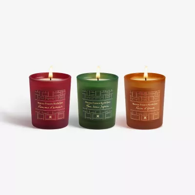 TRIO OF SCENTED CANDLES