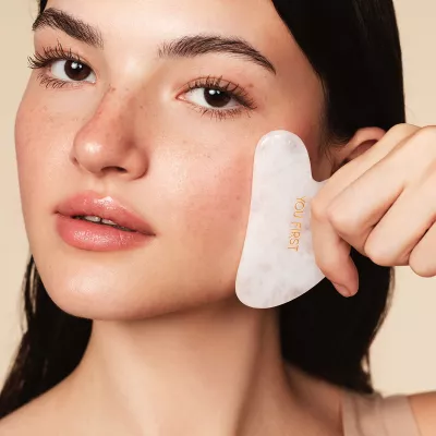 WHITE JADE GUA SHA