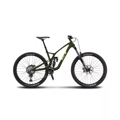 BICICLETA GT FORCE CARBON PRO SATIN MILITARY GREEN MUSTARD 2022 S