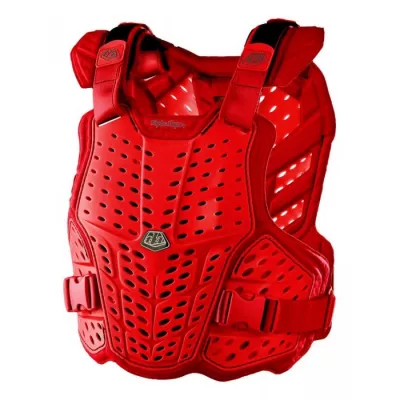 ARMURA PROTECTIE PENTRU COPII TROY LEE DESIGNS ROCKFIGHT CHEST PROTECTOR SOLID RED YOUTH ONE SIZE