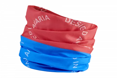 BANDANA CUBE FUNCTIONAL SCAF RED BLUE  ONE SIZE