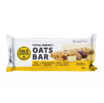 BATON GOLD NUTRITION TOTAL ENERGY OATS BAR 50G BANANA / CIOCOLATA