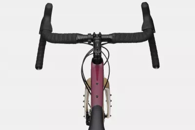 BICICLETA CANNONDALE TOPSTONE CARBON 3 QUICKSAND BLACK CHERRY M