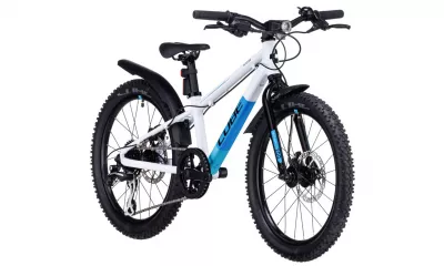 BICICLETA CUBE ACID 200 DISC ALLROAD WHITE BLUE 2024 ROTI 20