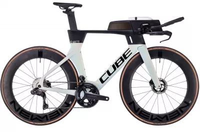 BICICLETA CUBE AERIUM C:68 TT SLX HIGH PRISMAGREY CARBON 2024 L