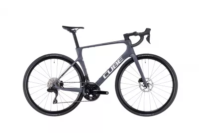 BICICLETA CUBE AGREE C:62 GREY BLACK 2023 60 CM