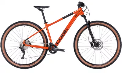 BICICLETA CUBE ATTENTION FIREORANGE BLACK 2024 CADRU L (20") - ROTI 29