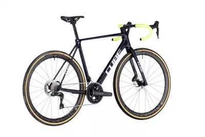 BICICLETA CUBE CROSS RACE C:68X TE LIQUIDBLUE FLASHYELLOW 2023 58 CM