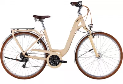 BICICLETA CUBE ELLA RIDE EASY ENTRY HONEY WHITE 2024 M (53 CM)