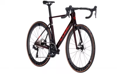 BICICLETA CUBE LITENING AIR C:68X RACE LIQUIDRED CARBON 2024 52 CM