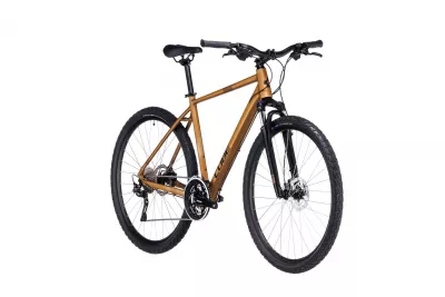 BICICLETA CUBE NATURE PRO GOLD BLACK 2023 XL (62 CM)