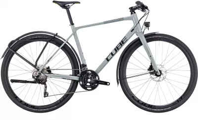 BICICLETA CUBE NULANE PRO FE GREY BLACK 2024 L (59 CM)