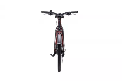 BICICLETA CUBE TRAVEL TRAPEZE MIRRORRED BLACK 2023 S (50 CM)