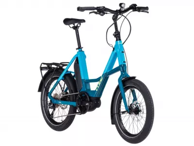 BICICLETA ELECTRICA CUBE COMPACT SPORT HYBRID 500 BLUE LIME 2024 ONE SIZE