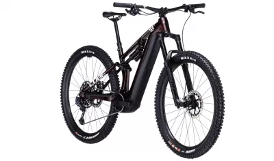 BICICLETA ELECTRICA CUBE STEREO HYBRID ONE55 C:68X SLX 750 29 LIQUIDRED CARBON 2024 CADRU L (20")