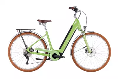 BICICLETA ELECTRICA E-BIKE CUBE ELLA RIDE HYBRID 500 EASY ENTRY GREEN GREEN 2023 XS (46 CM)