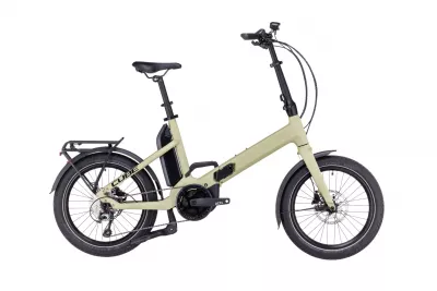 BICICLETA ELECTRICA E-BIKE CUBE FOLD SPORT HYBRID 500 GREEN BLACK 2023 ONE SIZE