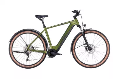 BICICLETA ELECTRICA E-BIKE CUBE NURIDE HYBRID PRO 750 ALLROAD SHINYMOSS BLACK 2023 L (58 CM)