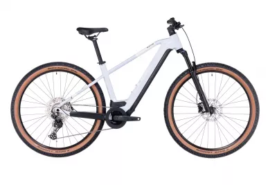 BICICLETA ELECTRICA E-BIKE CUBE REACTION HYBRID PRO 625 FLASHWHITE BLACK 2023 CADRU XXL (23") - ROTI 29"