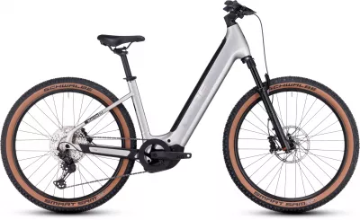 BICICLETA ELECTRICA E-BIKE CUBE REACTION HYBRID SLX 750 EASY ENTRY GREY SPECTRAL 2023  CADRU XL (22") - ROTI 27.5