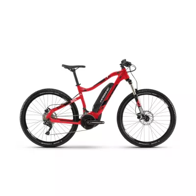 Bicicleta Electrica e-bike Haibike SDURO HardSeven 3.0 500Wh YCS 2019 red/black/white matt cadru L (50cm)