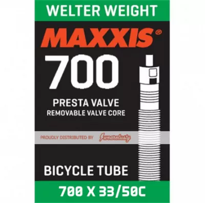 CAMERA MAXXIS 700X33/50C WELTER WEIGHT 0.8MM PRESTA 48MM