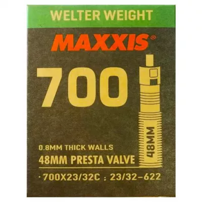 CAMERA MAXXIS WELTERWEIGHT 0.9MM 28 PRESTA LFVSEP 700X23/32C (48MM)